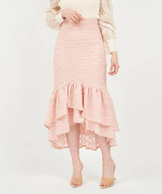 キラキラモールシアーマーメイドスカート