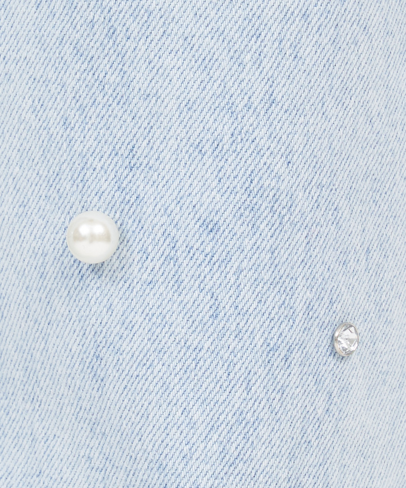 デザインデニムパンツ 詳細画像 デニムブルー 7