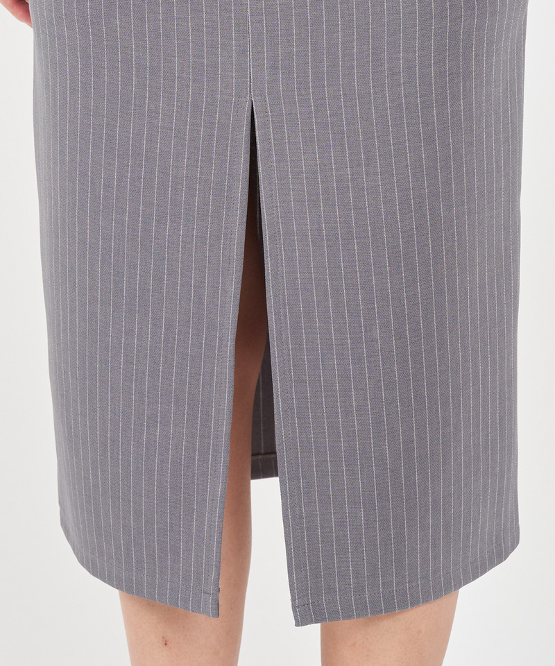 ラインサスペンダー付タイトスカート 詳細画像 オフホワイト 8