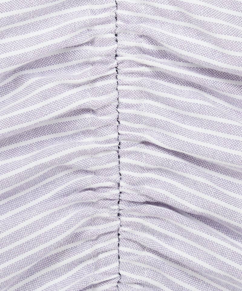 フロントギャザーボリュームスカート 詳細画像 パープル 6