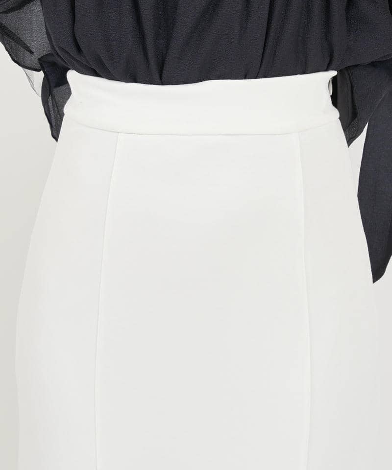 ネオプレーンマーメイドスカート 詳細画像 オフホワイト 4
