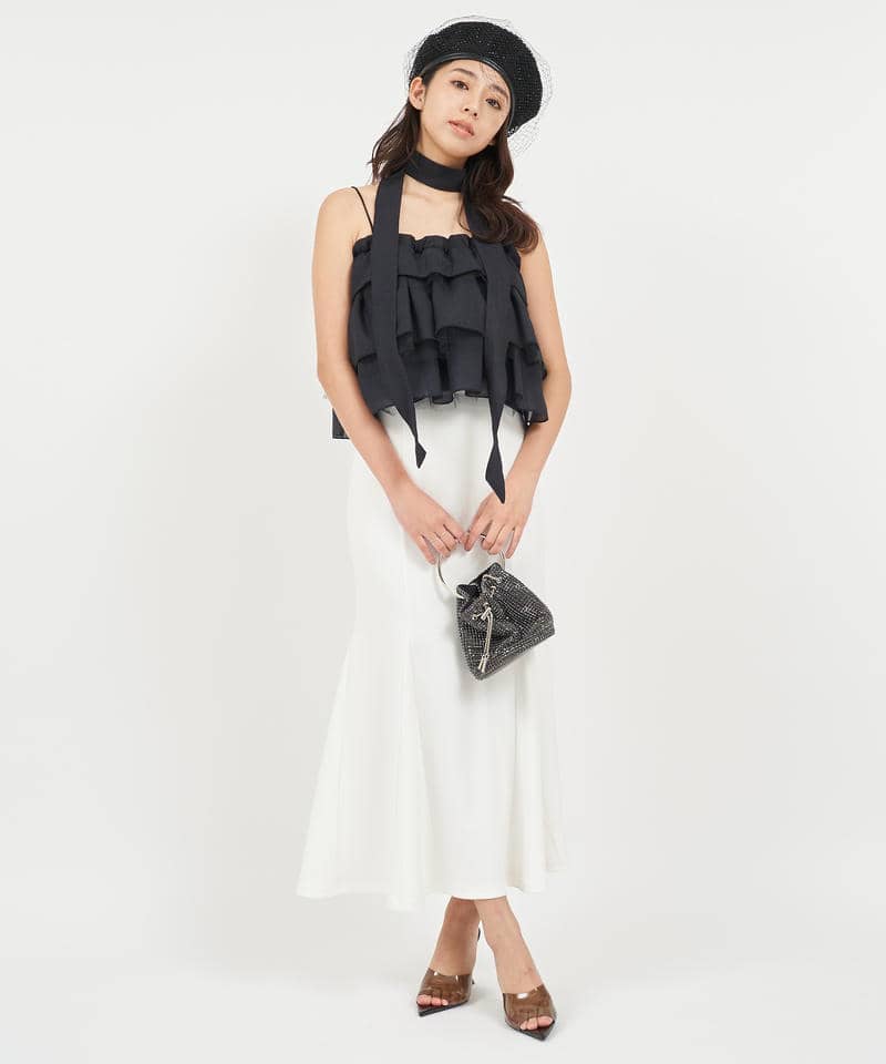 ネオプレーンマーメイドスカート 詳細画像 オフホワイト 7