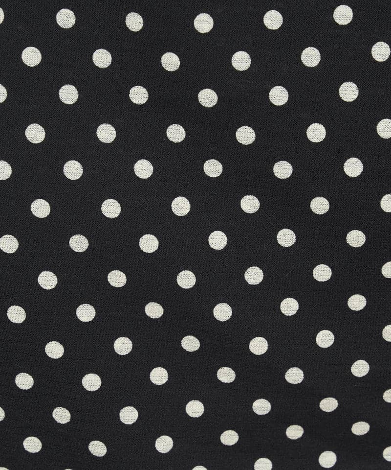 ドットアシメラッフルトップス 詳細画像 ブラック 5