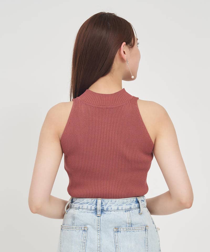 かぎ針コサージュアメスリトップス 詳細画像 オレンジ 3