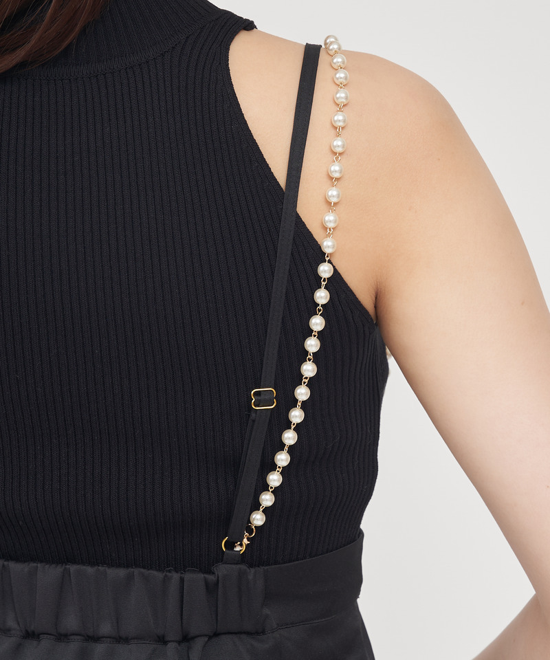 パールサスペンダースリットマーメイドスカート 詳細画像 ピンク 6