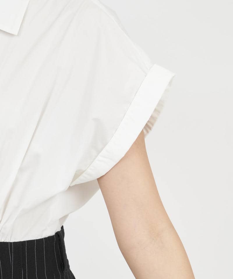 ネクタイシャツオールインワン 詳細画像 ブラック 6