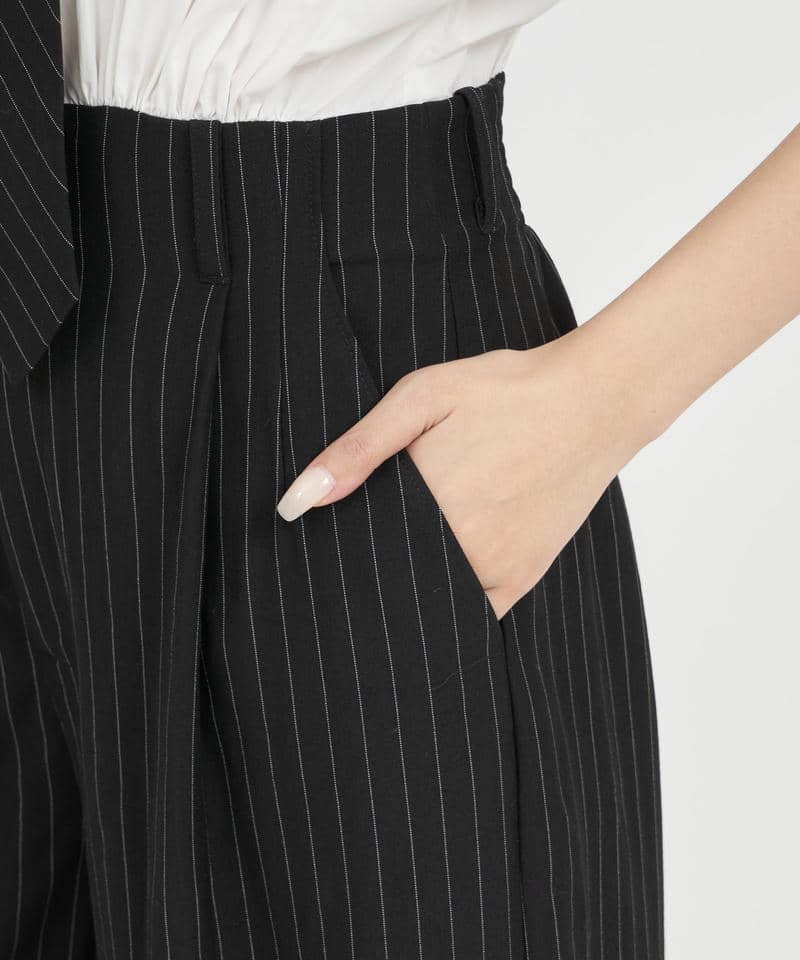 ネクタイシャツオールインワン 詳細画像 ブラック 7