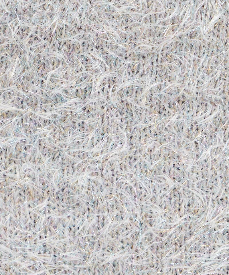 ブローチ付ノースリーブフィルムシャギーセットアップ 詳細画像 その他 9