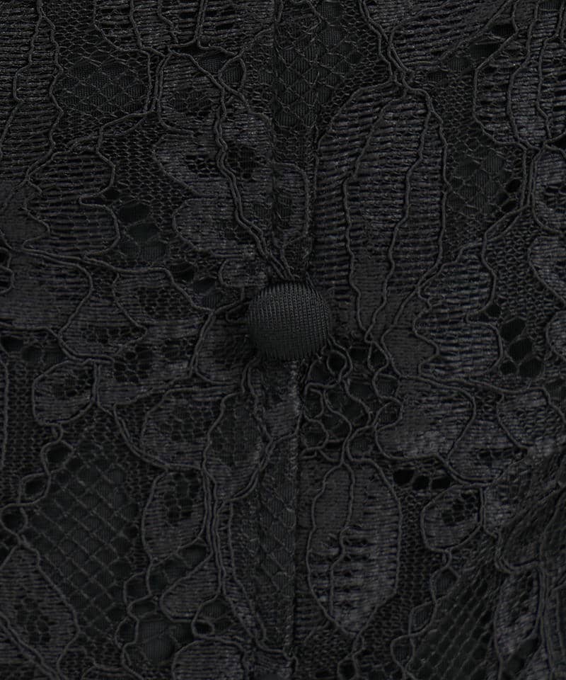 チュールドッキングレーストップス 詳細画像 ブラック 7