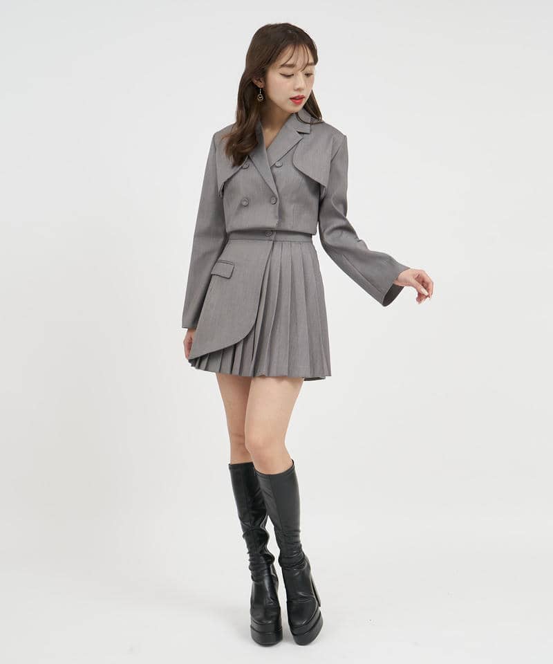 3wayコンパクトジャケット 詳細画像 グレー 2