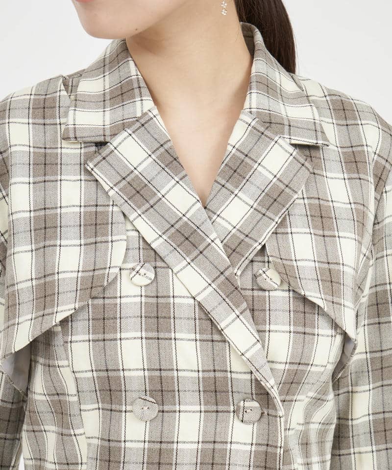 3wayコンパクトジャケット 詳細画像 チェック 4