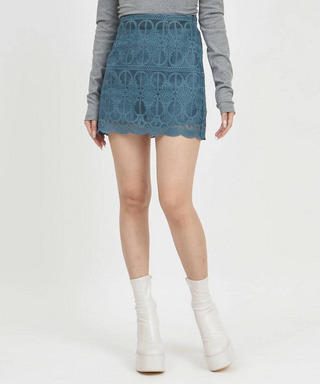 インナーパンツレースミニスカート