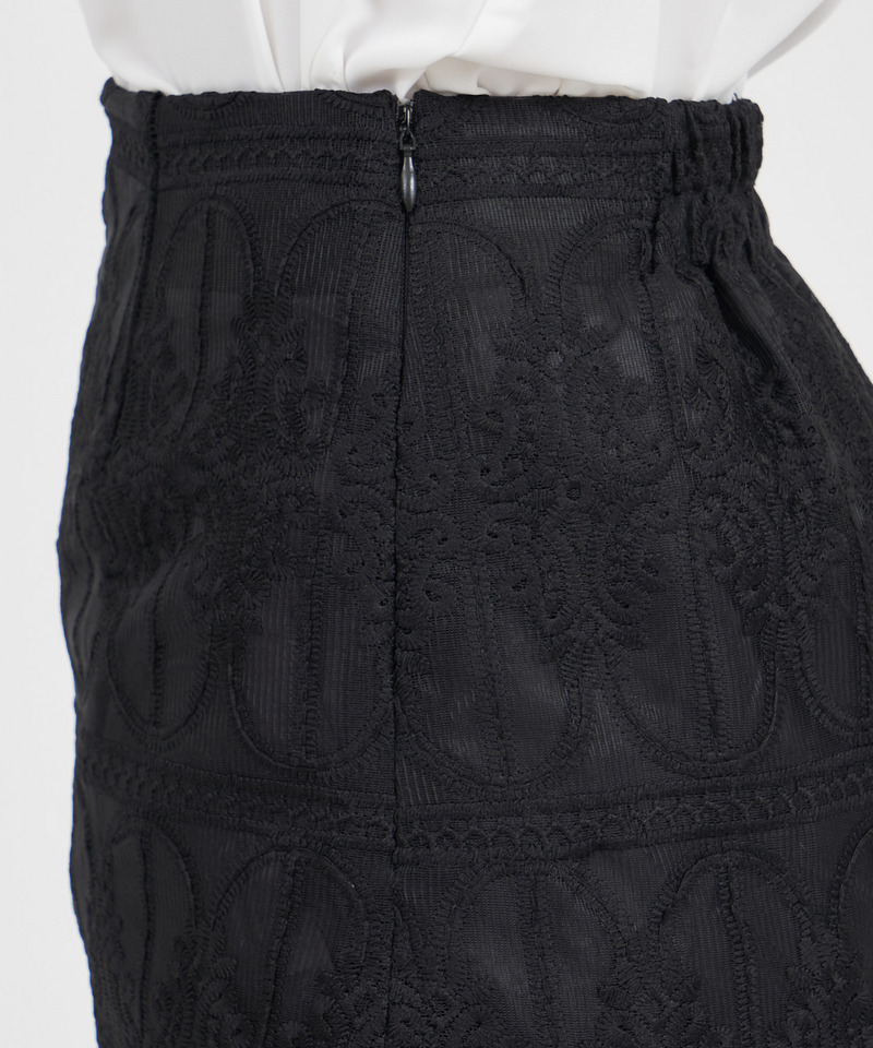 インナーパンツレースミニスカート 詳細画像 グリーン 6