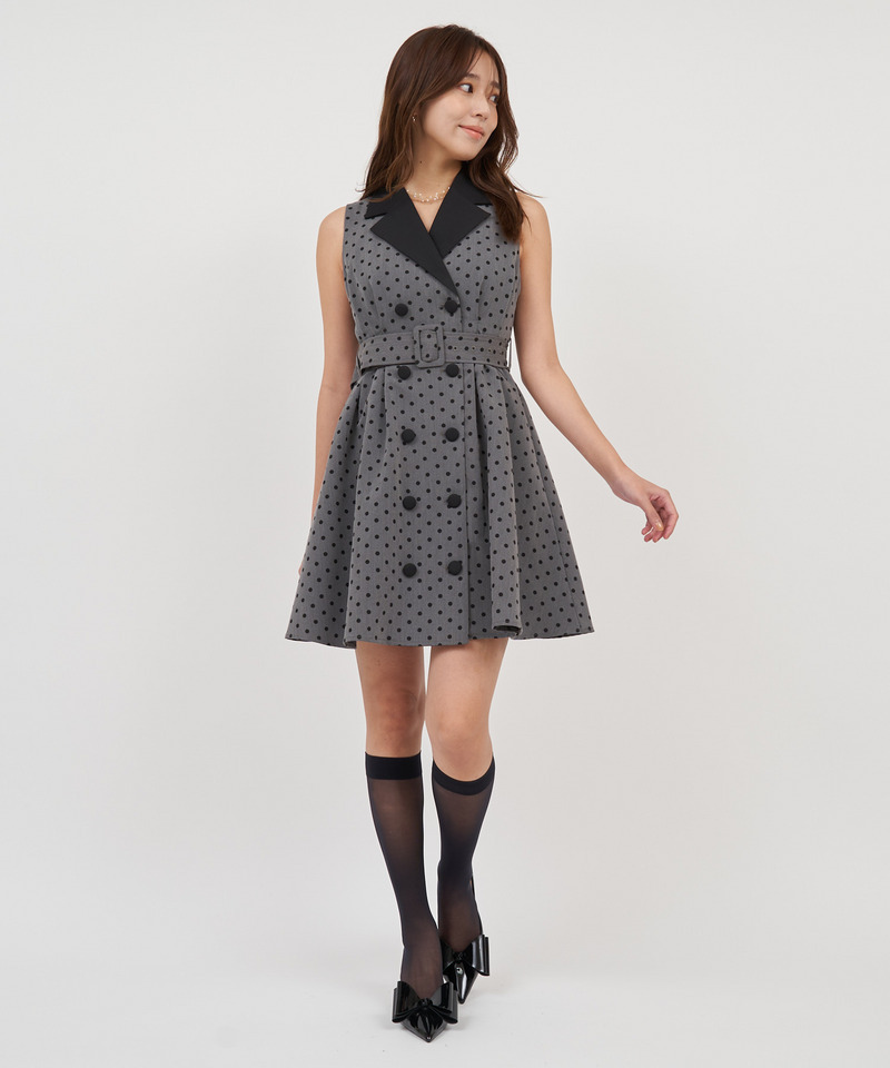 2wayスリーブジャケットミニワンピース 詳細画像 オフホワイト 10