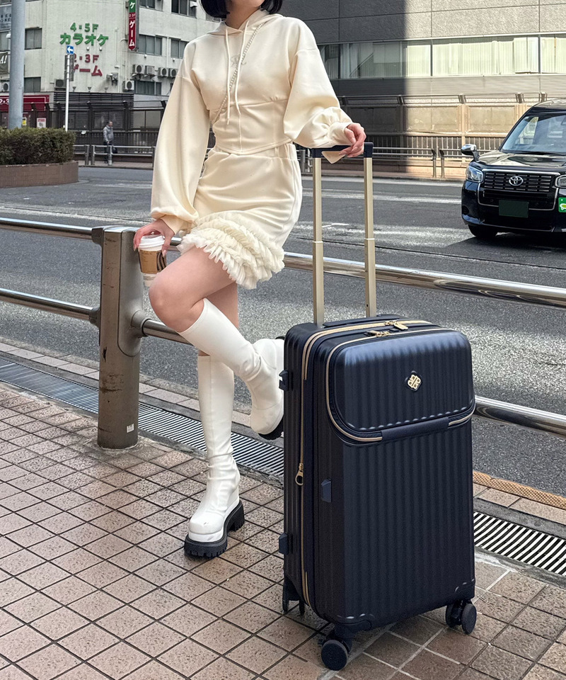 ウエストシェイプラインストーンフーディー 詳細画像 オフホワイト 6