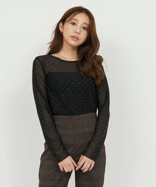 キラキラシアートップス