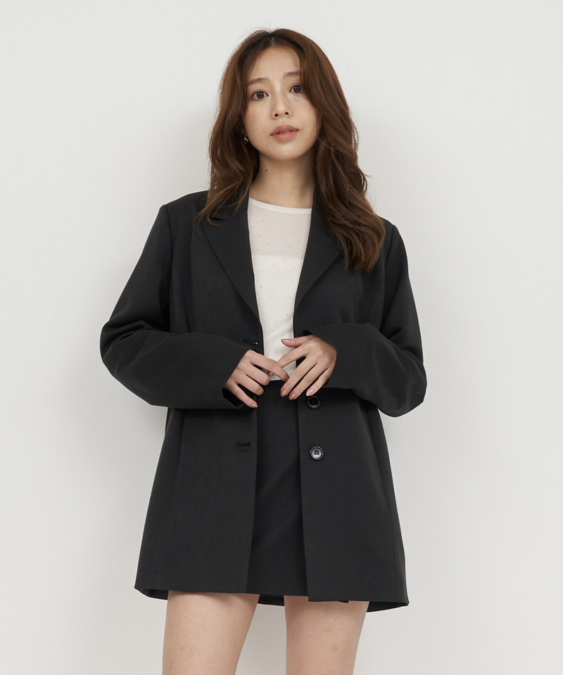 BOXY2wayジャケット 詳細画像 ブラック 1