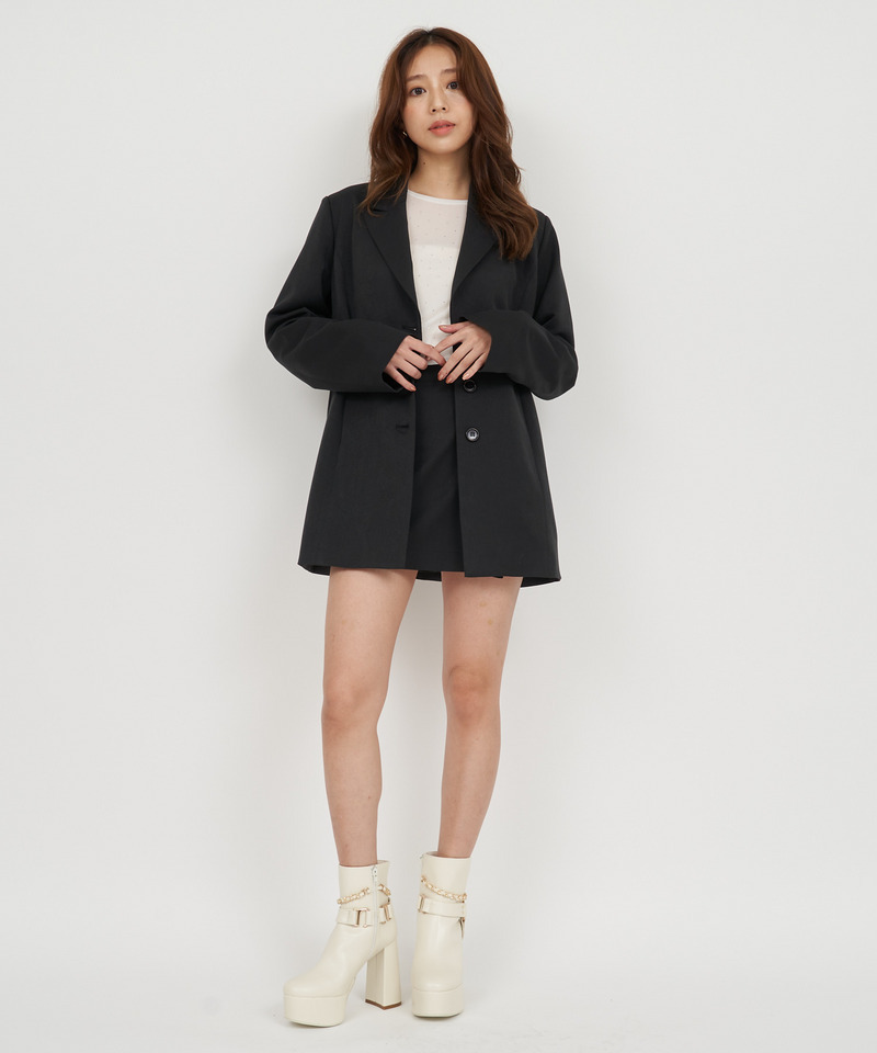 BOXY2wayジャケット 詳細画像 ブラック 2