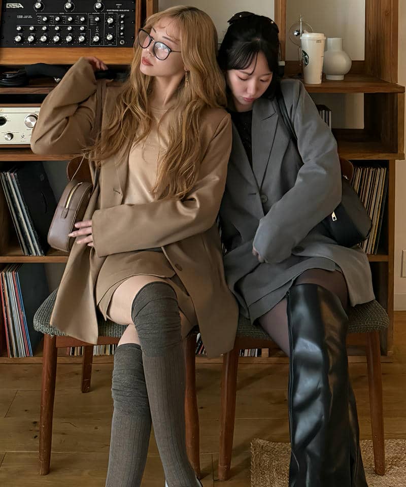 ラッププリーツミニスカート 詳細画像 キャメル 14