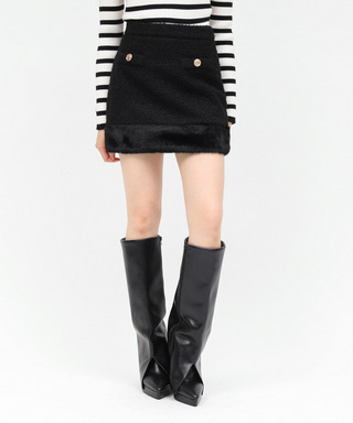 ヘムファータイトミニスカート