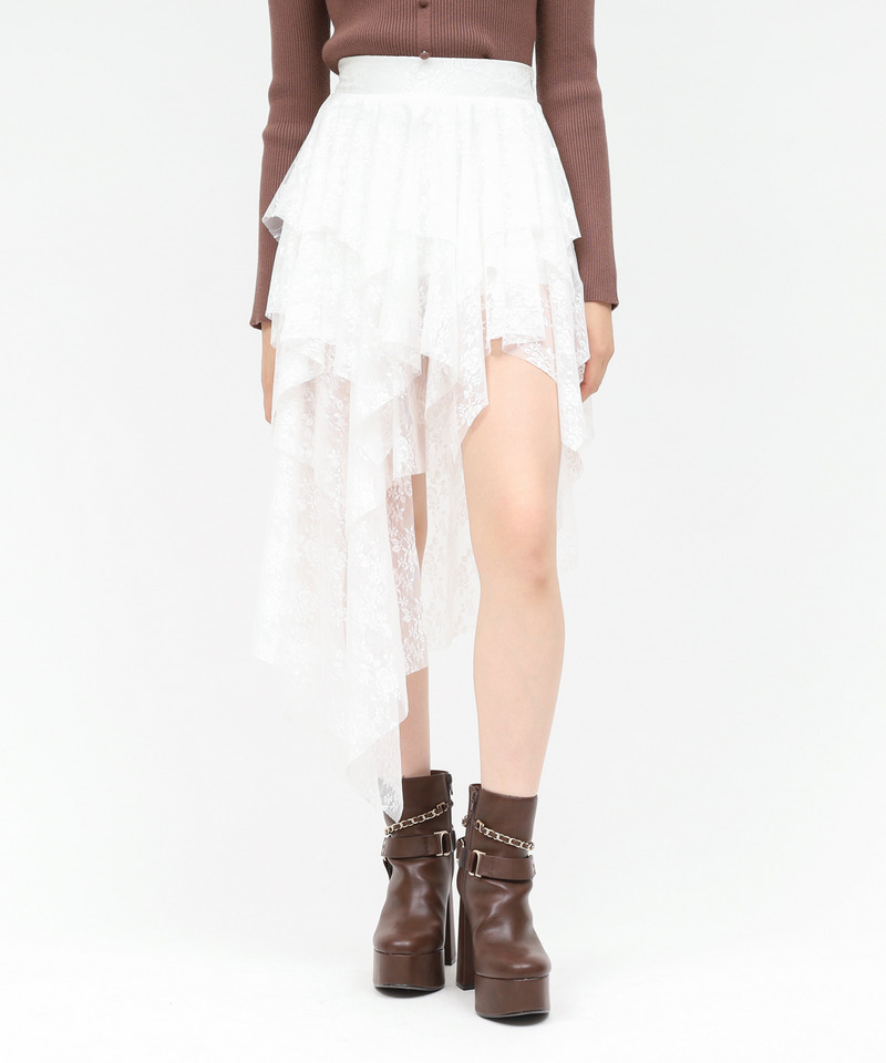 イレヘムレーススカート 詳細画像 オフホワイト 2