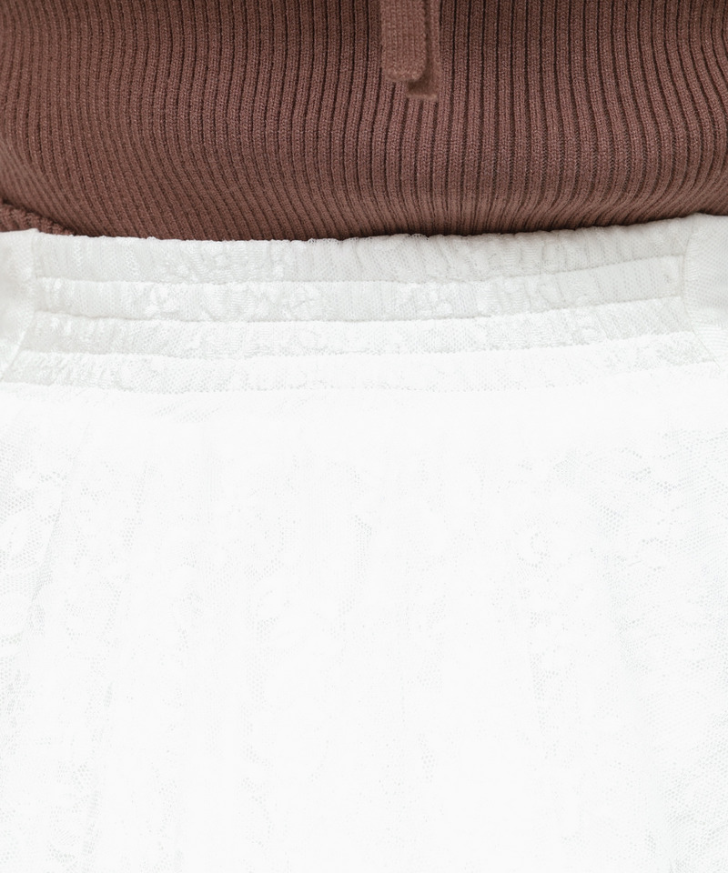 イレヘムレーススカート 詳細画像 オフホワイト 5