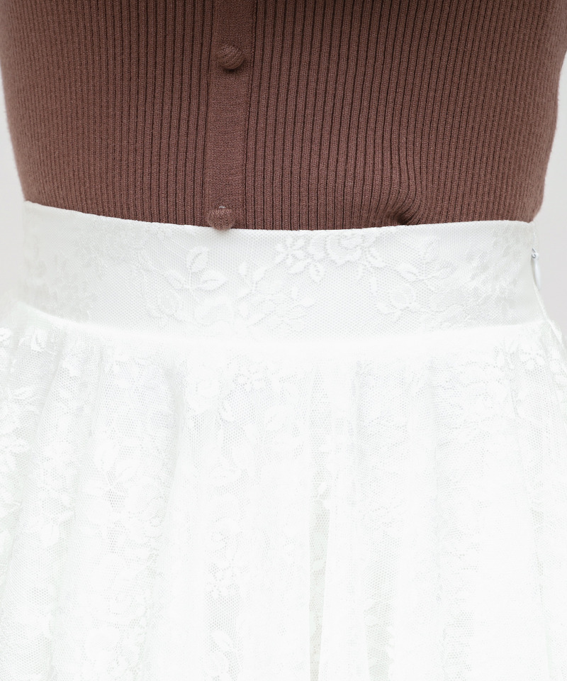 イレヘムレーススカート 詳細画像 オフホワイト 6