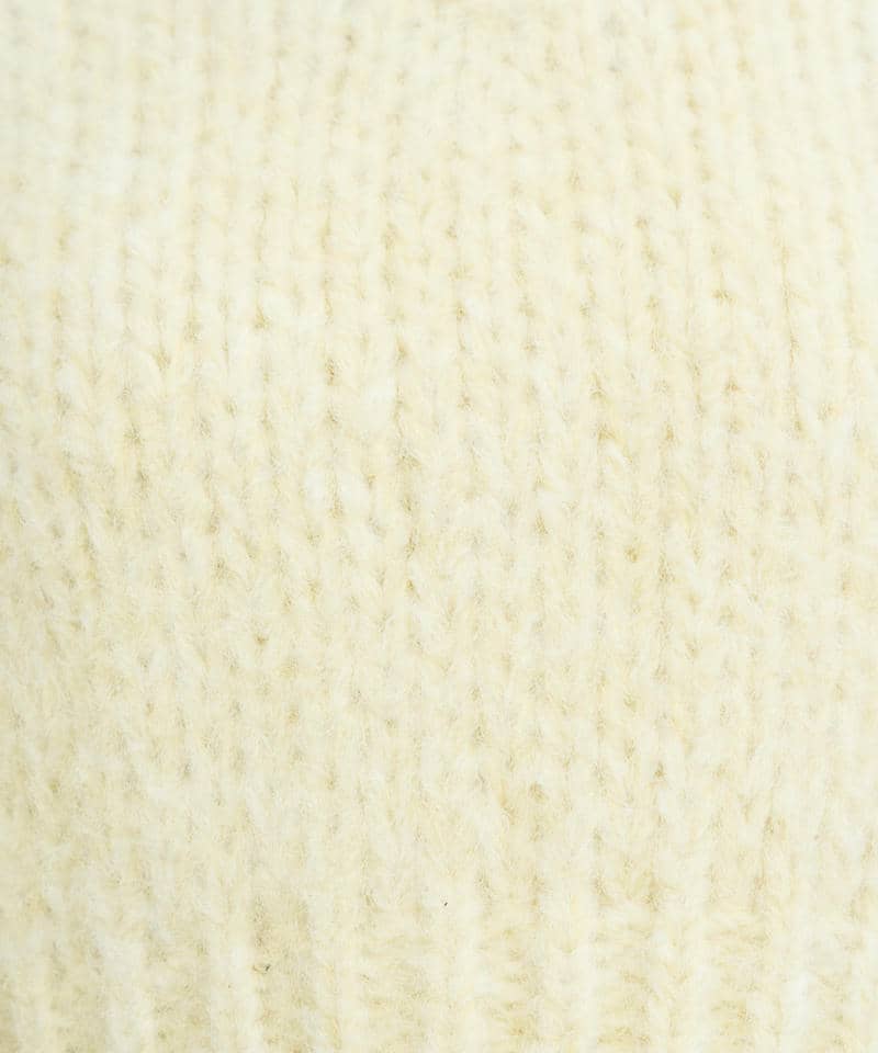 フワフワカラーニットトップス 詳細画像 イエロー 6