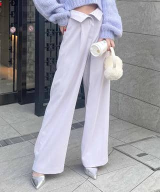 2wayタックパンツ