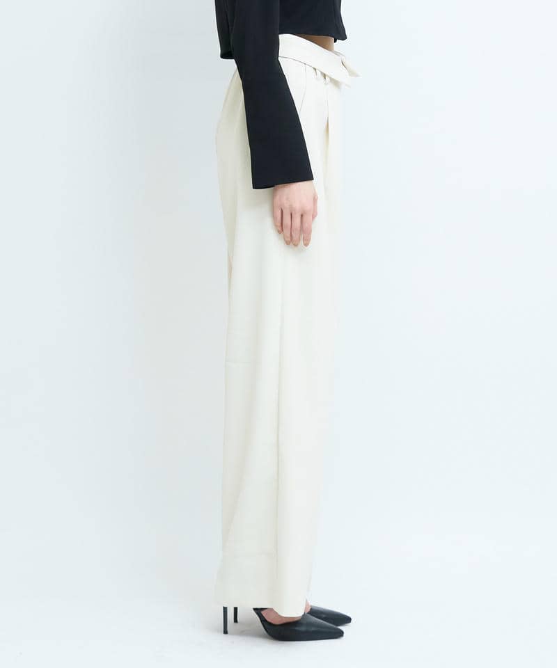 2wayタックパンツ 詳細画像 ベージュ 2