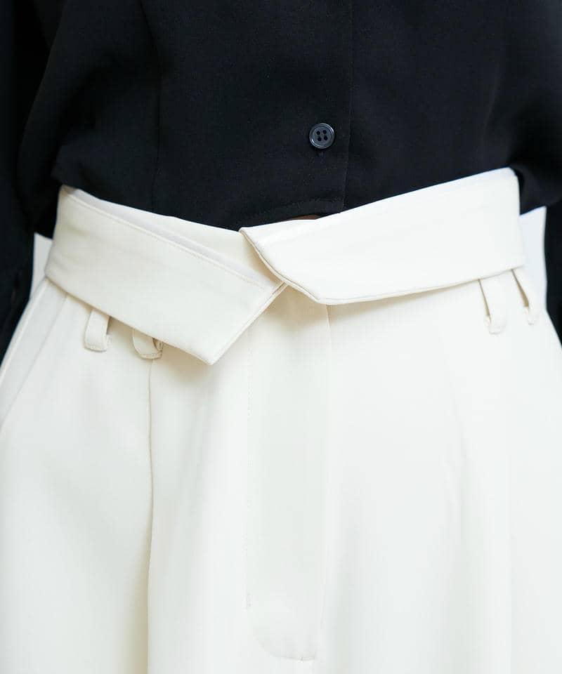 2wayタックパンツ 詳細画像 ベージュ 4