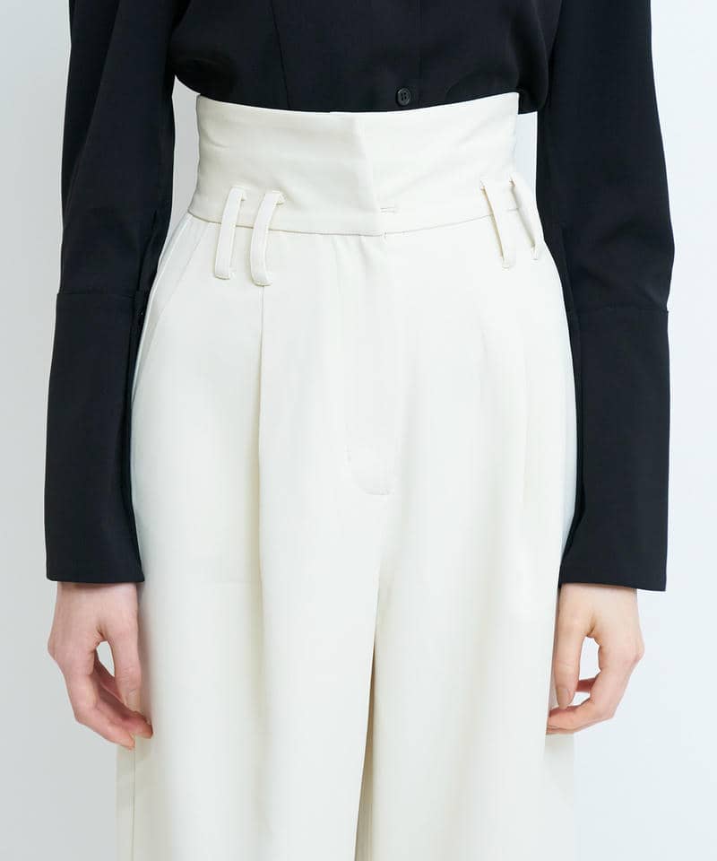 2wayタックパンツ 詳細画像 ベージュ 5