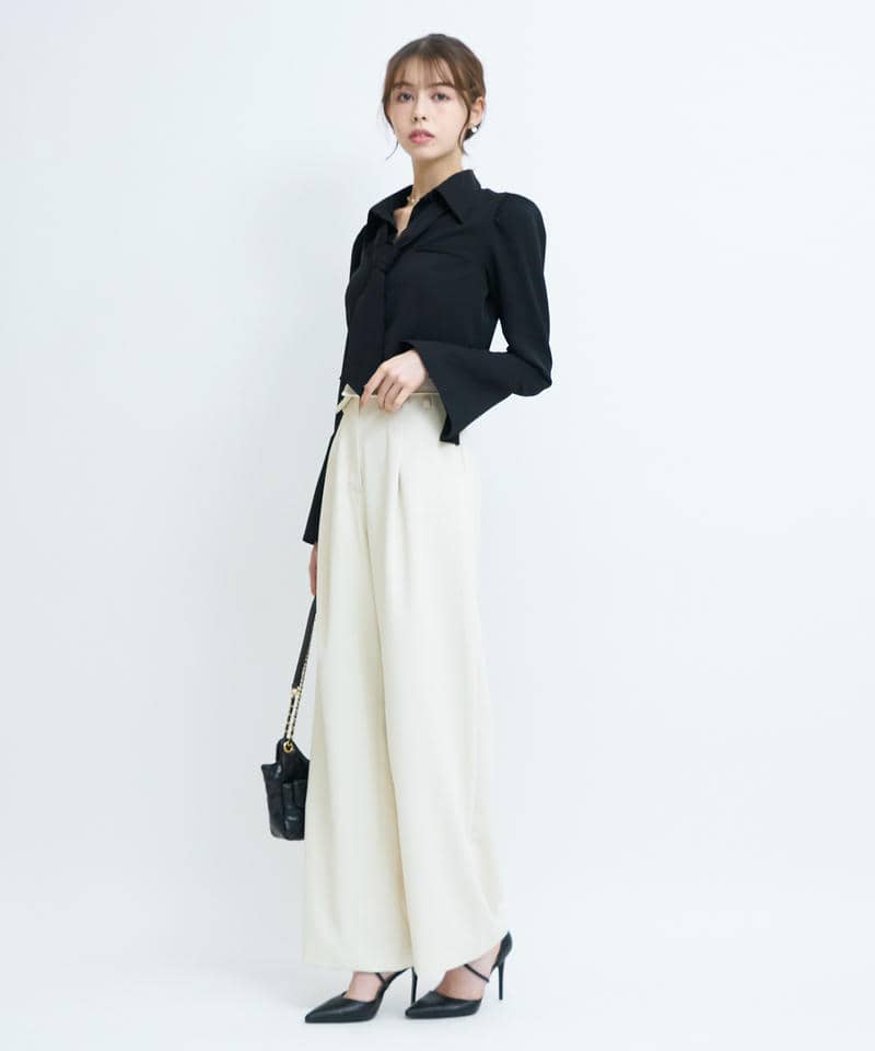 2wayタックパンツ 詳細画像 ベージュ 9