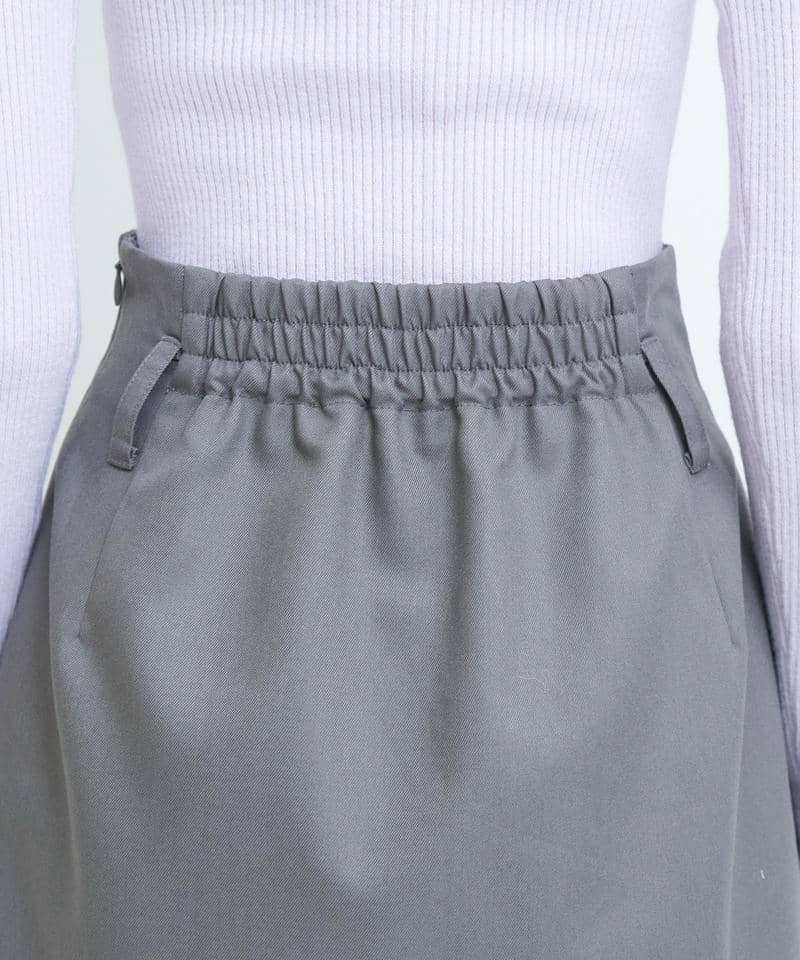 レイヤード風ミニスカート 詳細画像 グレー 5