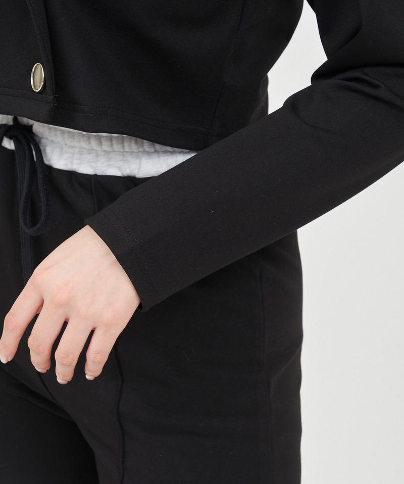 パーカーレイヤード風ジャケット 詳細画像 ベージュ 7