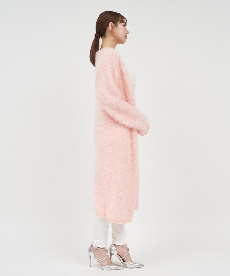ロングフェザーカーディガン 詳細画像 オフホワイト 2