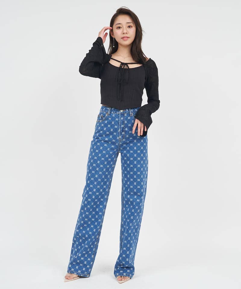 チェーンストラップキャミボレロアンサンブル 詳細画像 ブラック 2