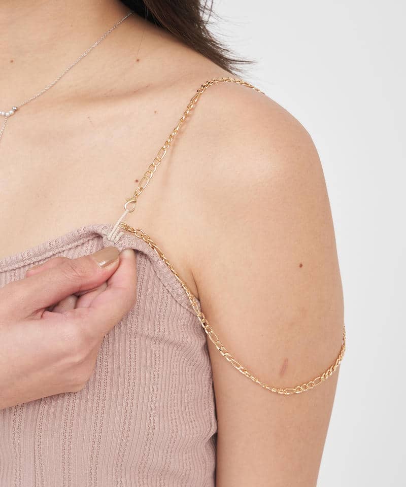 チェーンストラップキャミボレロアンサンブル 詳細画像 配色 6