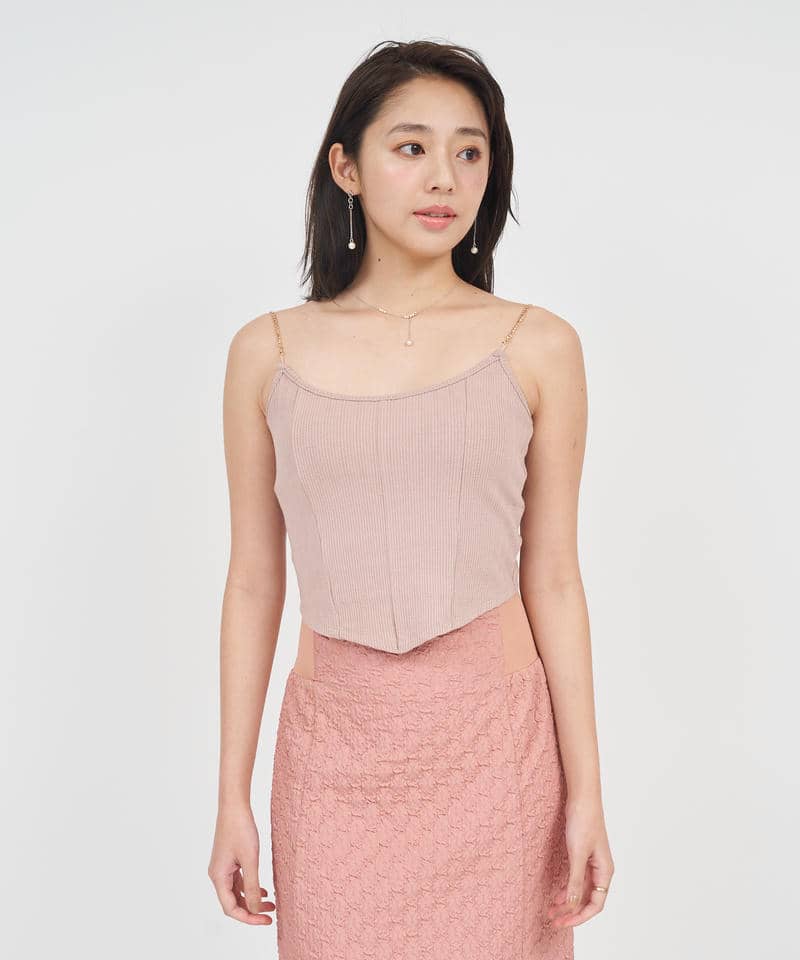 チェーンストラップキャミボレロアンサンブル 詳細画像 配色 8