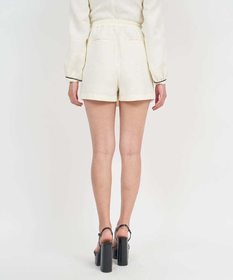 ラップデザインミニスカパン 詳細画像 オフホワイト 3