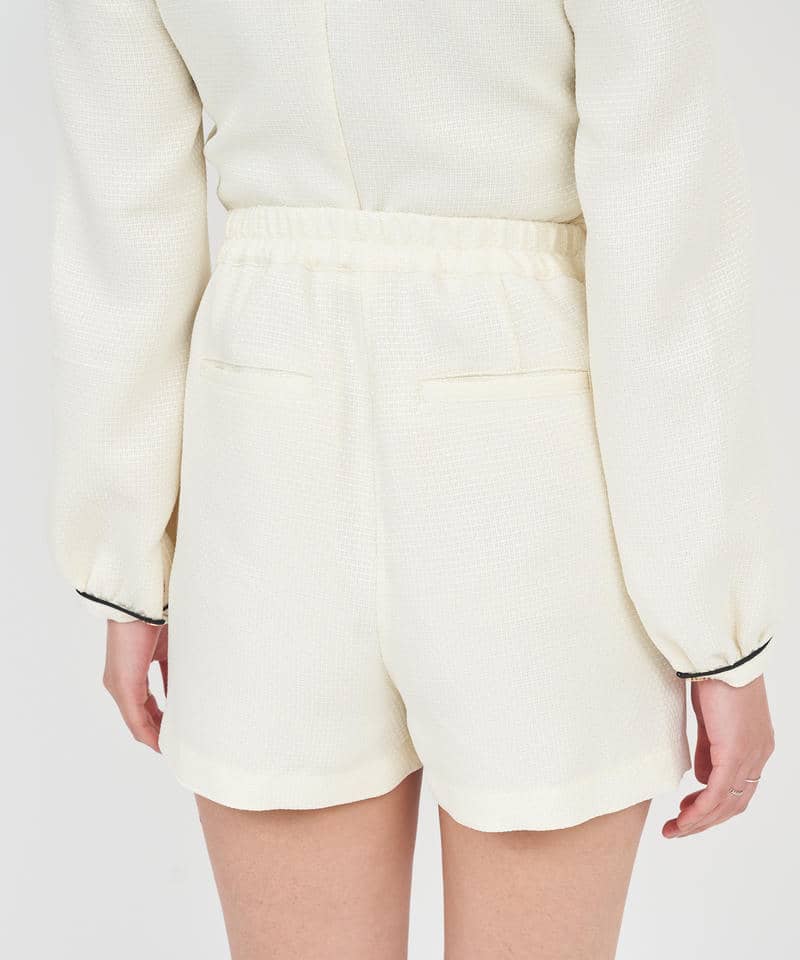 ラップデザインミニスカパン 詳細画像 オフホワイト 7