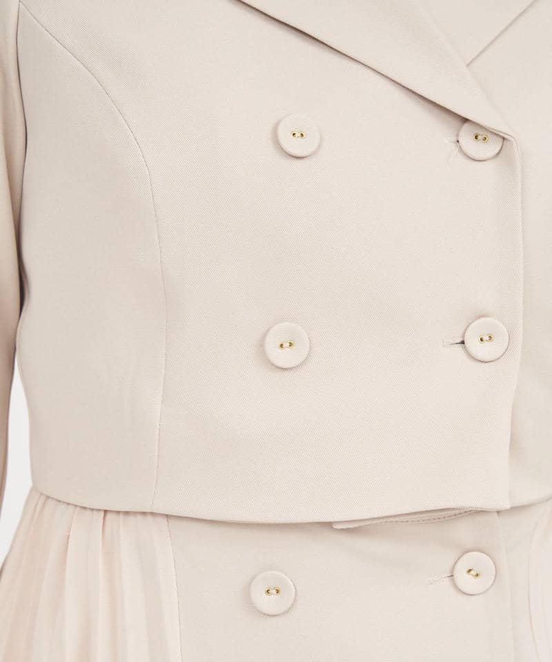 Many Wayプリーツロングコート 詳細画像 ベージュ 6