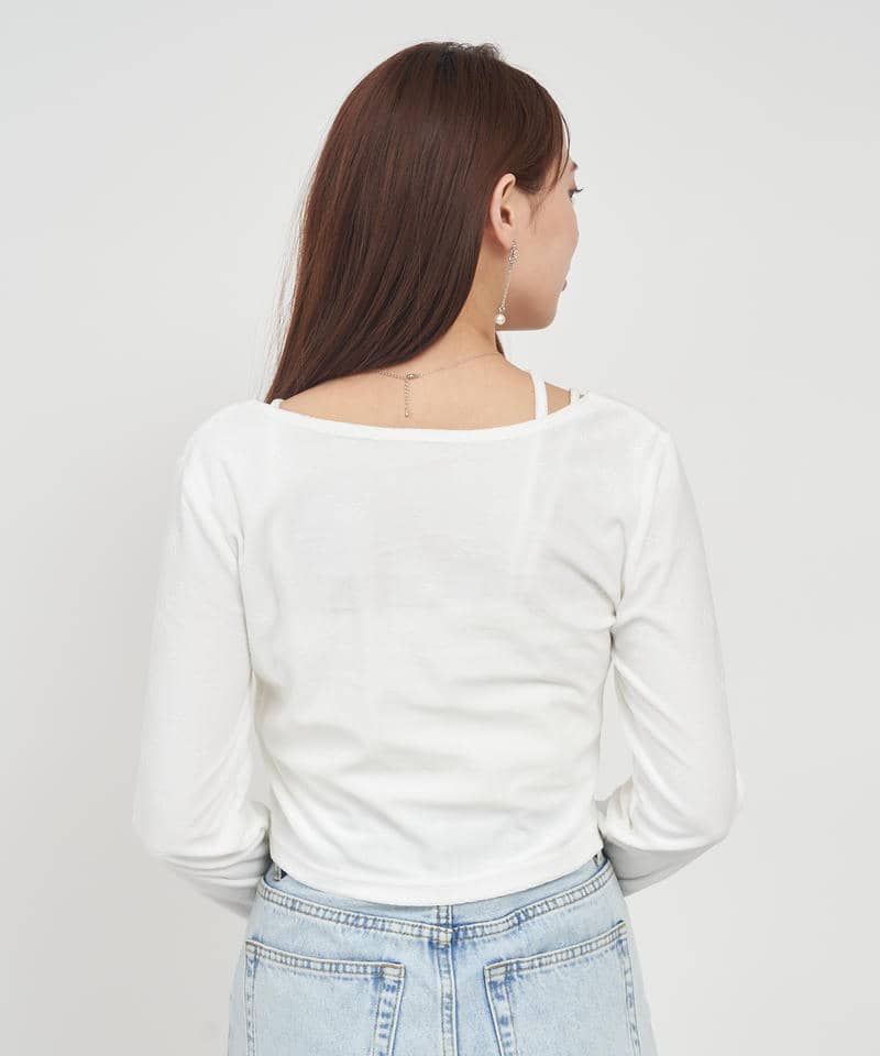 ロゴジャガードパイルアンサンブル 詳細画像 オフホワイト 3