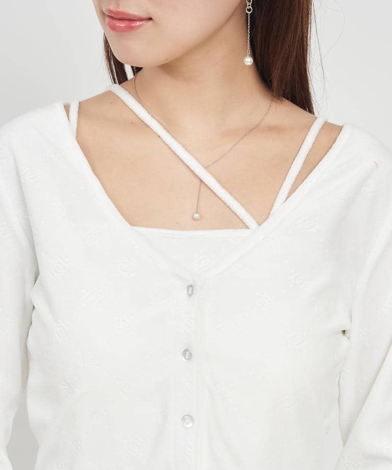 ロゴジャガードパイルアンサンブル 詳細画像 オフホワイト 4