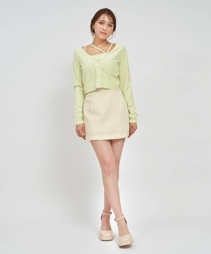 ロゴジャガードパイルアンサンブル 詳細画像 イエロー 2