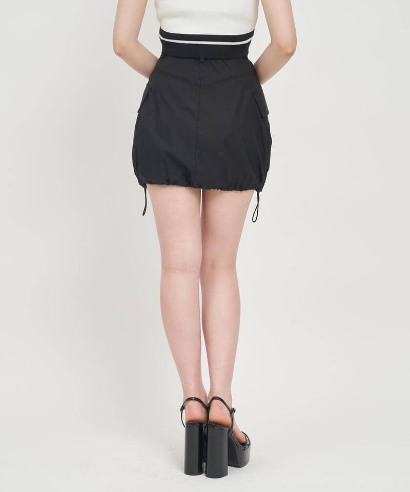 ミリタリーミニスカート 詳細画像 ブラック 3