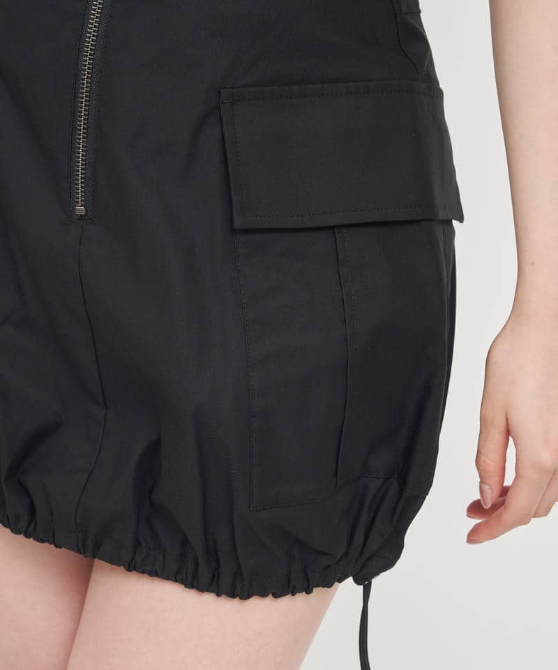 ミリタリーミニスカート 詳細画像 ブラック 5