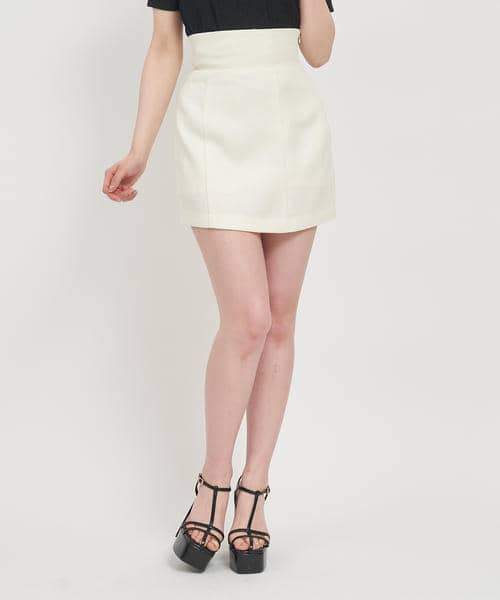 ハイウエストミニスカート 詳細画像