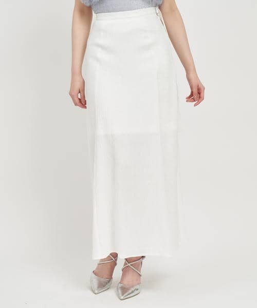 ドロストベルトロングナロースカート 詳細画像