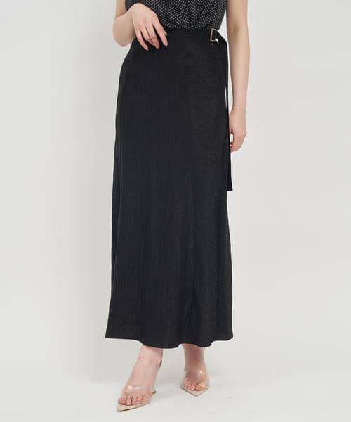 ドロストベルトロングナロースカート 詳細画像